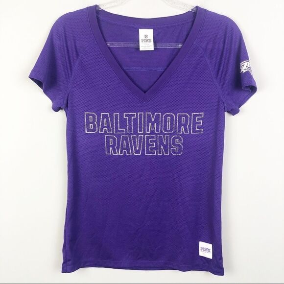 VICTORIA’S SECRET PINK | Ravens Embellished Jersey - Picture 1 of 10